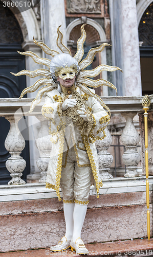 Image of Disguised Man - Venice Carnival 2014