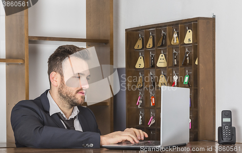 Image of The Receptionist