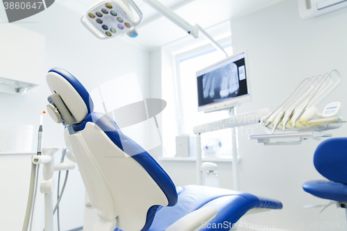 Image of interior of new modern dental clinic office