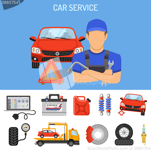 Image of Car Service Concept