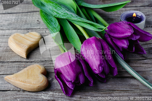 Image of Tulip and hearts