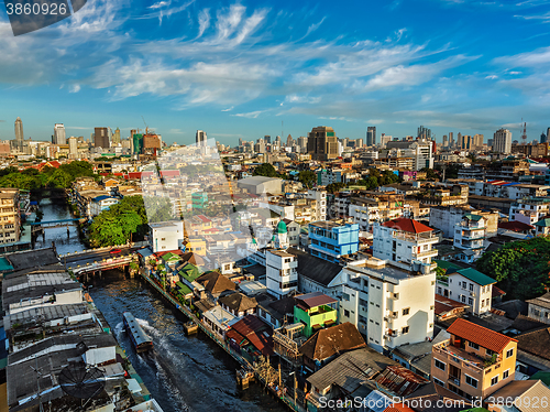 Image of Bangkok aerial view