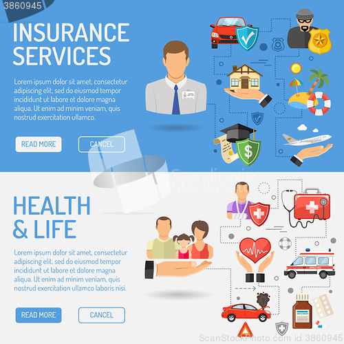 Image of Insurance Services Banners