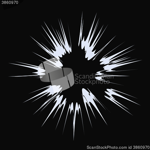 Image of Explode Flash, Cartoon Explosion