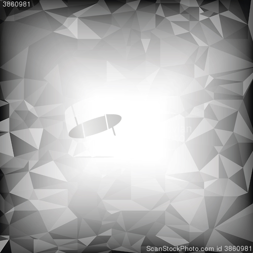 Image of Grey Polygonal Background