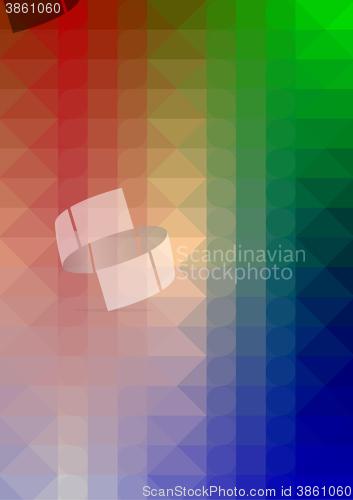 Image of color background imitating color gradient