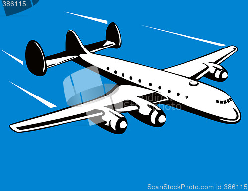 Image of Airplane in flight