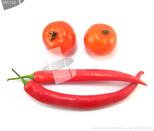 Image of vegetable smiley