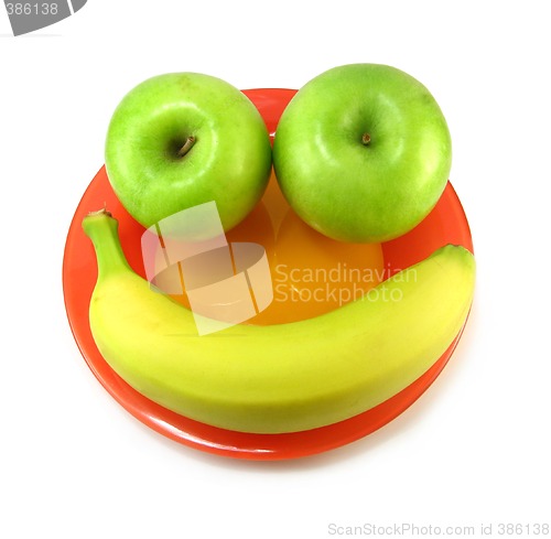 Image of fruit smiley