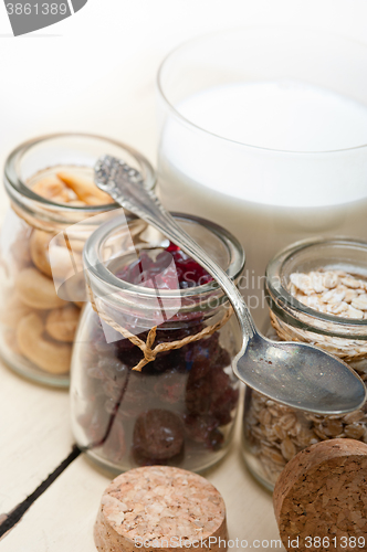 Image of healthy breakfast ingredients