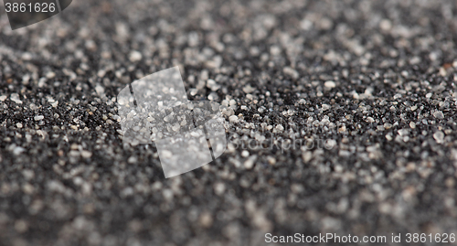 Image of Asphalt felt texture, selective focus