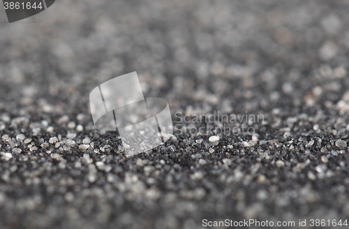 Image of Asphalt felt texture, selective focus