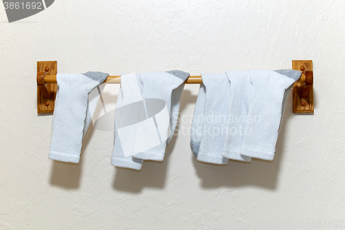 Image of counting socks one two three