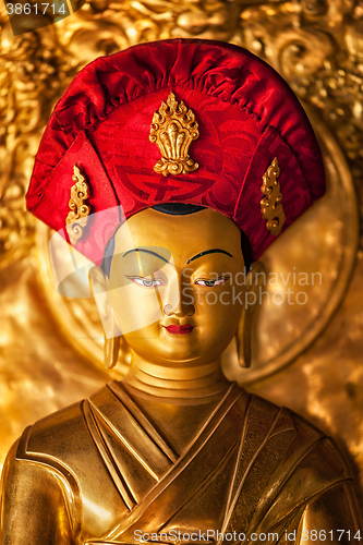 Image of Buddha statue in Lamayuru monastery, Ladakh, India