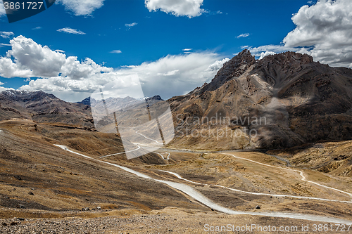 Image of Manali-Leh road in Himalayas