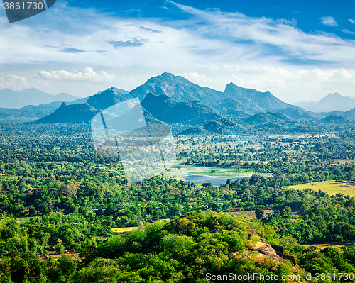Image of Sri Lankan landscape 