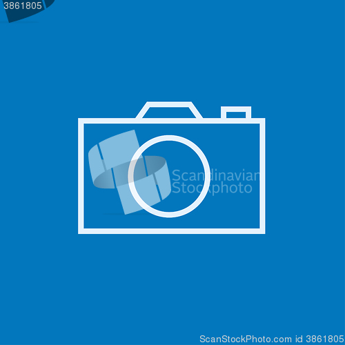 Image of Camera line icon.