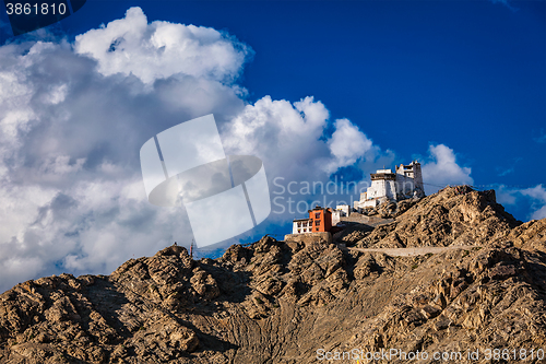 Image of Namgyal Tsem gompa and fort. Leh, Ladakh