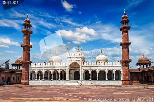 Image of Moti Masjid Pearl Mosque, Bhopal, India