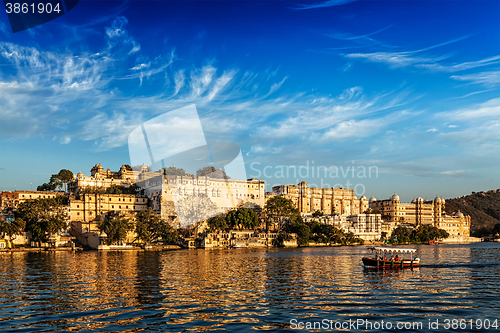 Image of City Palace. Udaipur, Rajasthan, India