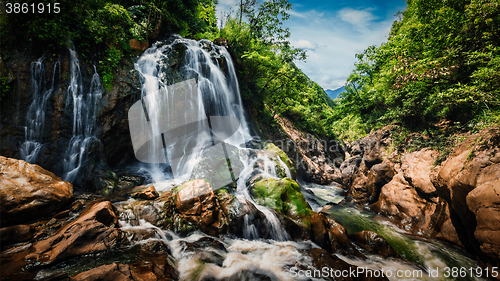 Image of Cat-Cat waterfall, Vietnam