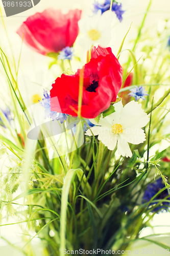 Image of beautiful wildflowers bunch