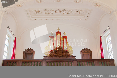 Image of Interior of a small church