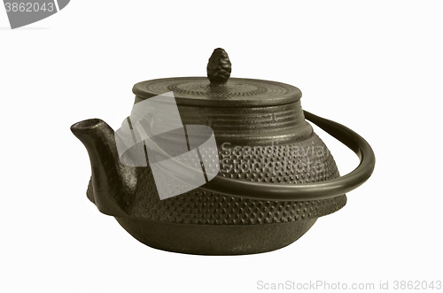 Image of Brown teapot