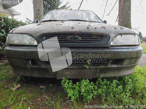 Image of Abandoned car vehicle