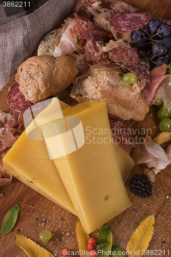 Image of Food set on the table