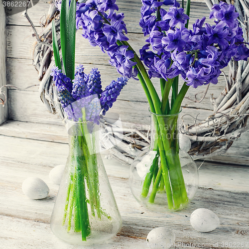 Image of Still life with hyacinths