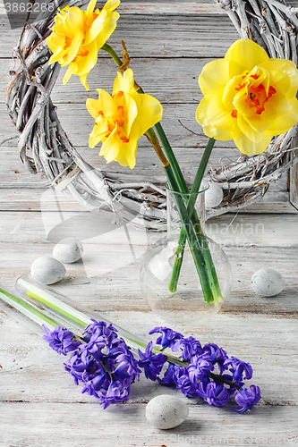 Image of Still life with hyacinths