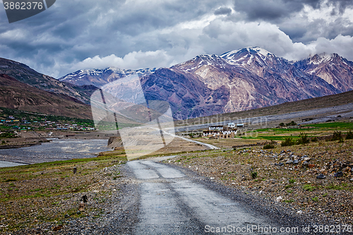 Image of Road in Himalayas