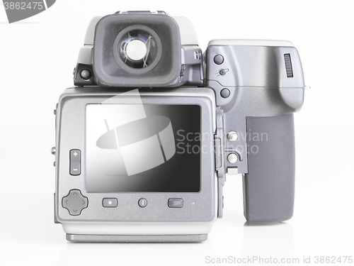 Image of professional medium format proffesional digital camera