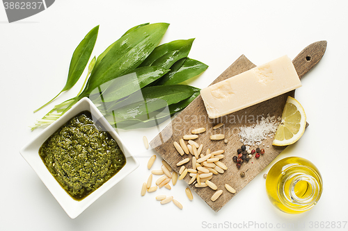 Image of Wild garlic pesto