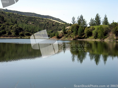 Image of Trees and lakes. Cyprus