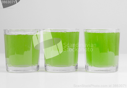 Image of Green apple juice