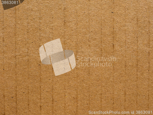 Image of Brown corrugated cardboard background