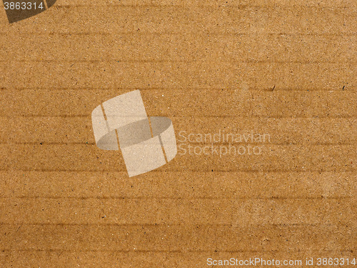 Image of Brown corrugated cardboard background