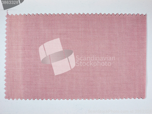 Image of Pink fabric sample