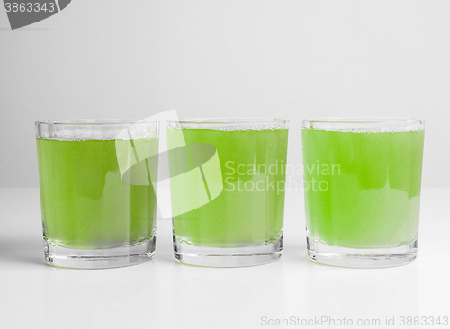 Image of Green apple juice