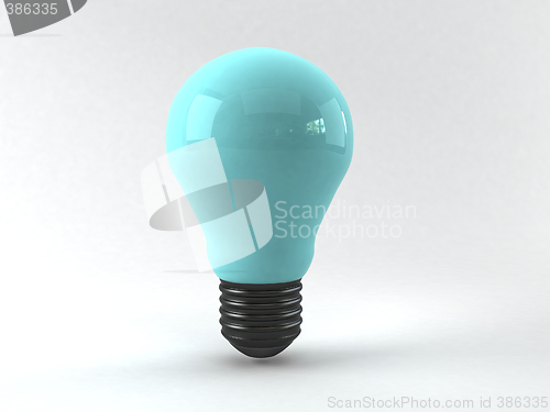 Image of 3d lightbulb
