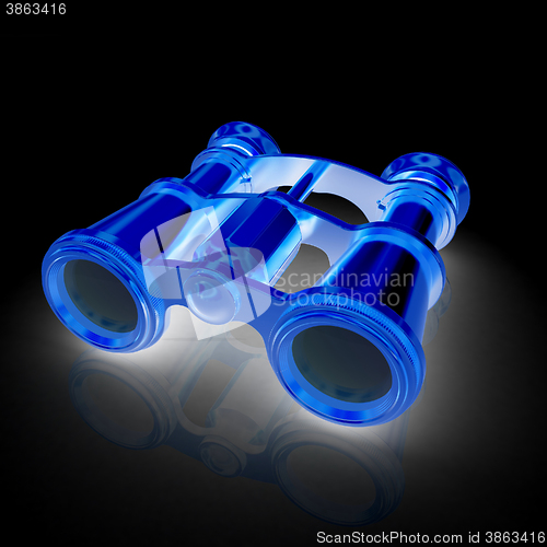 Image of binoculars