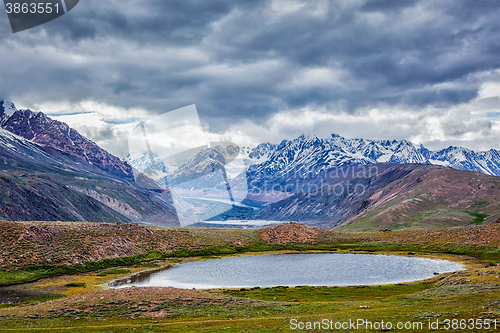 Image of Small lake in Himalayas