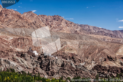Image of Basgo monastery. Ladakh, India