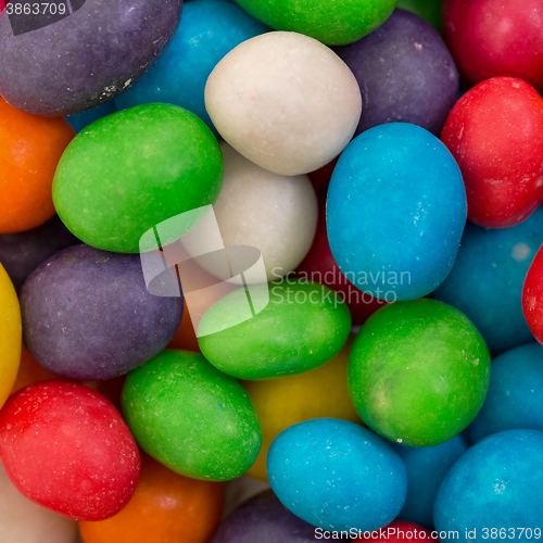 Image of Backdrop from Multicolored Sweet Candy