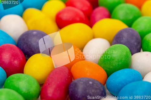 Image of Backdrop from Multicolored Sweet Candy