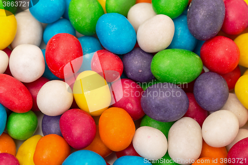 Image of Backdrop from Multicolored Sweet Candy