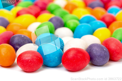 Image of Backdrop from Multicolored Sweet Candy