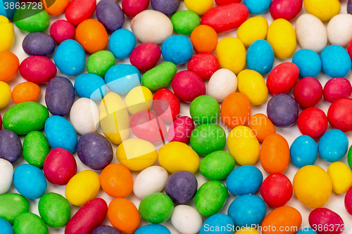 Image of Backdrop from Multicolored Sweet Candy